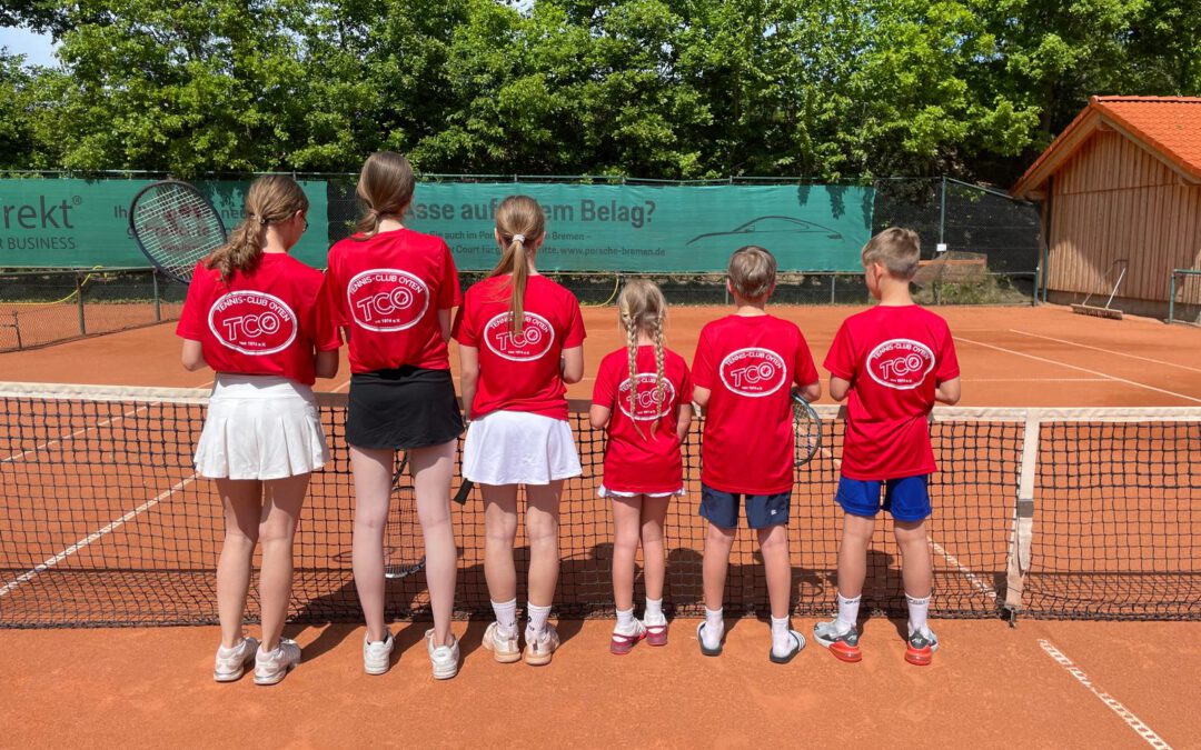 Neue Trikots für die TCO-Kids