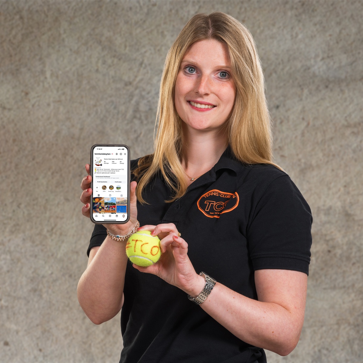 Foto von TC Oyten Pressewartin Carina Schmidt