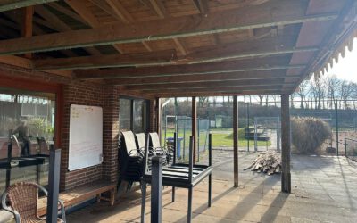 Baustellenupdate – Renovierung der Clubhaus-Terrasse