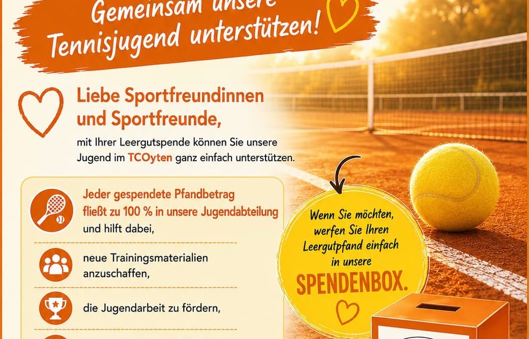 Leergut spenden!